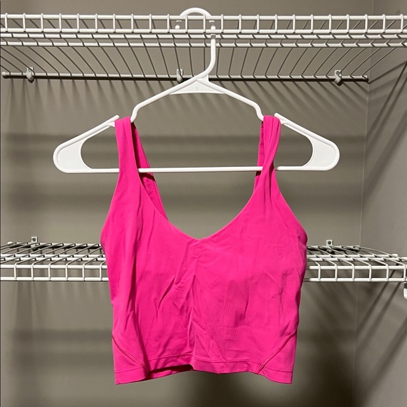 lululemon athletica Tops - lululemon athletica Pink Crop Top